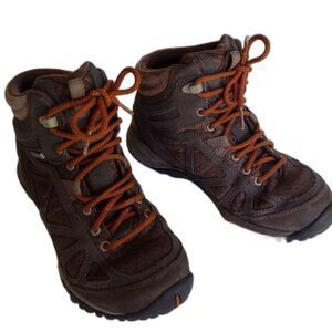 Merrell Siren Sport Q Form 2 Hiking Boots High Top Shoes Brown Size 6.5 J37446
